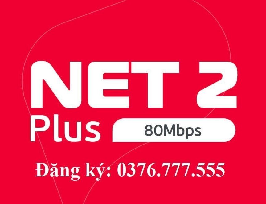 Gói Cước NET 2 Plus – Tốc độ 80Mbps